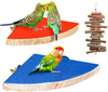 S-Mechanic Bird Perch Stand Birdcage Platform for Small Medium Parrot