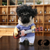 Delifur Pet Guitar Costume Funny Singer Cat Puppy Costume Guitarist Style Dog Costume for Halloween Christmas Cosplay Parties