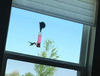 Pmsanzay Pack of 2 - Window Mount Suction Cup Accessory for Mini Hummingbird Feeders, Window Bird Feeder Hanger Hook, Wind Chimes, Pet Water Drinker Dispenser Cage - No Bird Feeder