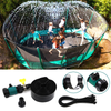 Trampoline Sprinkler PVC Large Capacity Durable Outdoor Water Play Toys Garden Cooling Tools