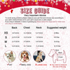 HYLYUN Dog Christmas Shirt 2 Packs - Christmas Pet Shirt Soft Breathable Puppy Shirts Printed Pet Clothing for Small Dogs and Cats