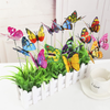 Butterfly Stakes, 50pcs 11.5inch Garden Butterfly Ornaments, Waterproof Butterfly Decorations for Indoor/Outdoor Yard, Patio Plant Pot, Flower Bed, Home Decoration