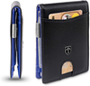 TRAVANDO Money Clip Wallet"RIO" - Mens Wallets slim Front Pocket RFID Blocking Card Holder Minimalist Mini Bifold Gift Box