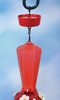 Stokes Select More Birds Ant Guard for Hummingbird Feeders, Red, 3.5-Inch Diameter -3 Pack
