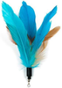 Cat Toys - Cat Teaser Toys - Include Cat Wand and Natural Feather Refills (5 Pack)