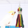 ASOCEA Pet Bird Parrot Colorful Cotton Rope Bite Chew Cage Hanging Toys for Cockatiels Macaws Parrots Small Medium Large Birds