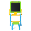 Folding Magnetic Drawing Black Board Chalkboard 2-In-1 Easel Chalk Drawing Pad Blackboard for Children Kids Boys Girls