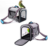 GABraden Lightweight Bird Carriers,Bird Travel Cage Suitcase Portable (Blue)