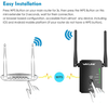 WiFi Repeater, WAVLINK 300Mbps WiFi Range Extender for Home,Wall Plug ,Wireless Access Point with Ethernet Port External Antenna and WPS Button