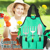 Evealyn Garden Tools Bag,Oxford Cloth Gardening Storage Tote Bag with 8 Pockets, Garden Hand Tool Organizer Bag for Women/Men's Garden Works Indoor and Outdoor Gardening (Tools NOT Included)