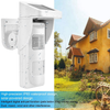 Wireless Alarm System Infrared Alarm System Safe and Reliable High Sensitivity Solar Charging for Farm House Villas Office