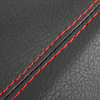 Black Leather Gear Stick Shift Lever Knob Gaiter Dust Cover for VW Golf Bora