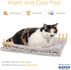 Self Heating Cat Pad / Self-Warming Cat Dog Bed / 27.5" x 18.5" Thermal Cat Mat for Outdoor and Indoor Pets