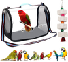 Bird Carrier, AHIER Lightweight Bird Travel Bag Parrot Bird Travel Cage with Parrot Grinding Stone