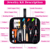 Jewelry Making Kits for Adults, Shynek Jewelry Making Supplies Kit with Jewelry Making Tools, Earring Charms, Jewelry Wires, Jewelry Findings and Helping Hands for Jewelry Making and Repair