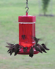 First Nature 3055 32-Ounce Hummingbird Feeder (Set of 2), Red (993055-44A)