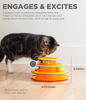 Petstages Cat Tracks Cat Toy - Fun Levels of Interactive Play - Circle Track with Moving Balls Satisfies Kitty’s Hunting, Chasing and Exercising Needs