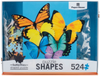 Paper House Productions PUZ-0053E Shaped Puzzle, Butterfly Cluster