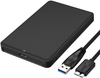 2.5" External Hard Drive Enclosure, USB 3.0 to SATA for 2.5 Inch SSD & HDD 7-9.5mm External Hard Driver Support for WD Toshiba Hitachi Samsung Seagate