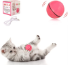 Cat Congenial Interactive Cat Toy Ball - Electric Self Rotating LED Ball - USB Rechargeable - Stimulates Hunting Instinct In Cats