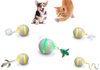 YVE LIFE Robotic Interactive Cat/Dog Toys for Indoor Cats/Small Dogs,Automatic Moving Cat/Puppy Toys with Large Capacity Battery,Moving Ball/Activaty Toys for Kitten/Cats/Small Dogs