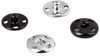 Samuay Snap Buttons for Sewing and Crafting 72 Sets in 2 Colors Black and Silver - Heavy Duty Metal Snaps for Leather Jackets, Jeans, Bags & Clothing - 10mm