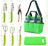 ROHOO Garden Tool Set,Heavy Duty Gardening Tools Kit for Men and Women with Hand Tote Shoulder Bag Gardening Supplies,Gardening Gifts for Gardener