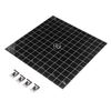 3D Printer Glass Bed 235mm x 235mm x 4.0mm - Print Platform with Built-in Millimeter Coordinates | Compatible with Ender-3, Ender Pro, Ender-3X, Ender-5, Geeetech A10, Disway DC-01, CR-20/Pro