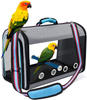 YUFOOMS Bird Carrier Lightweight Bird Parrot Travel Cage Pet Bird Travel Bag Lightweight&Portable&Breathable Bird Travel Carrier Bird Cage,Small Pet Carrier(Large Size)