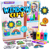 Made By Me Create Your Own Window Art by Horizon Group USA, Paint Your Own Suncatchers. Kit Includes 12 Pre-Printed Suncatchers, DIY Acetate Sheet, Window Paint, Suction Cups and More, Assorted Colors
