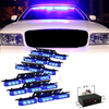 54 LED Emergency Car Truck Strobe Flash Safety Light Bars Warning Deck Dash