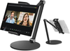 Surface Pro Stand, iPad Pro 12.9 Stand, Inifispce Multi-Angle Adjustable Tablet Stand Holder for 4.7''- 13'' Screen Microsoft Surface Pro Series, iPad Pro 11 / 12.9, iPad, Mini, Air and More (Black)