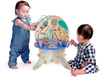 Manhattan Toy Deep Sea Adventure Wooden Toddler Activity Center with Clacking Clams, Spinning Gears, Gliders and Bead Runs