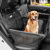 MATCC Car Rear Seat Covers Pet Mat Carrier Protector for Dogs with Seat Belt Waterproof Nonslip Dog Accessories Basket Hammock with Pocket