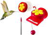 Anjing Bird Feeder Handheld Hummingbird Feeders Multifunctional Mini Feeder with Suction Cup 3 PCS
