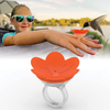 ZUMMR Hummingbird Ring Feeder (Red) - Hand Feed Hummingbirds Right in Your Backyard. Get up Close and Personal with Nature. Proudly Made in The U.S.A. - The Original