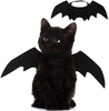 Feeke Cat Halloween Costume - Black Cat Bat Wings Cosplay - Pet Costumes Apparel for Cat Small Dogs Puppy for Cat Dress Up Accessories