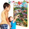 Just Smarty Interactive Abcs and 123s Learning Poster, Blue