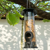 LanYao Hummingbird Feeder for Outdoors,Hanging Bird Water Feeder,Bird Feeder with 5 Feeding Ports for Garden Home Decoration,Easy to Clean and Refill