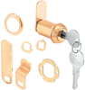 Prime-Line Products U 9953 Cam Lock, 1-3/8", Brass