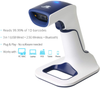ScanAvenger Wireless Portable 1D With Stand Bluetooth Barcode Scanner: 3-in-1 Hand Scanners -Vibration, Cordless, Rechargeable Scan Gun for Inventory Management - Handheld, USB Bar Code EAN-UPC Reader