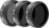 Neewer DJI Mavic Air Lens Filter Kit - 3 Pieces Pro Neutral Density Filters ND4, ND8, ND16 Filter, Made of Multi Coated Waterproof Aluminum Alloy Frame Optical Glass (Black)