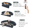 Dogs/Cats Bed Mats, Couch Cover for Dogs, Sofa Style Luxurious Mat for Pets, Waterproof Lining and Nonskid Bottom Perfect on Dog Crate, Cat Cage or in The Car.