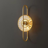 Crystal Modern Wall Lamps LED Wall Sconces Bedroom Dining Room Copper Wall Light 220-240V 5 W