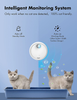 Qimic Cat Litter Deodorizer 99% Deodorization Litter Box Odor Eliminator, Auto On/Off, Rechargeable Dust-Free Litter Genie for Cat Litter Box Shoe Box Kitchen Wardrobe Toilet and Small Area