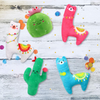 CiyvoLyeen 5Pcs Llama Catnip Cat Toys Cactus Cat Chew Interactive Toy for Cat Lover Gift Indoor Cat Kitty Bite Toys Supplies Llama Gifts
