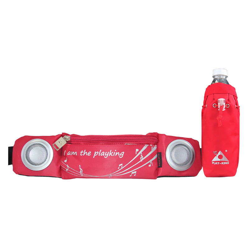 Sports Marathon Music Waist Bag Fanny Pack Iphone 7 plus Belt Pouch with Audio Amplifier Speaker