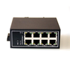 WIWAV WDH-8GT-DC 10/100/1000Mbps Unmanaged 8-Port Gigabit Industrial Ethernet Switches with DIN Rail/Wall-Mount (UL Listed, Fanless, -30°C~75°C)