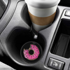 Donuts Car Coasters for Cup Holders Wooden Coasters Universal Vehicle Best Accessory Coasters 6PCS