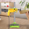 QWERTOUY Electric Drill Press Stand Table Rotary Tool Workstation Drill Workbench Repair Clamp Work Station 90 Degree Rotating Fixed Fram